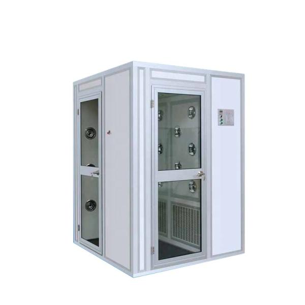 Quality 220V Clean Room Air Shower Unit For Class 10000 Modular Portable 90 Degrees for sale