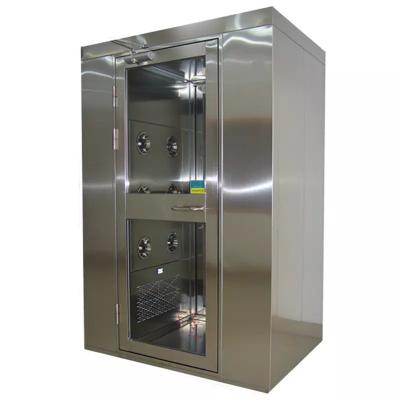 China People Cargo Clean Room Air Shower 6-24 Nozzles Double Side Stainless Steel for sale