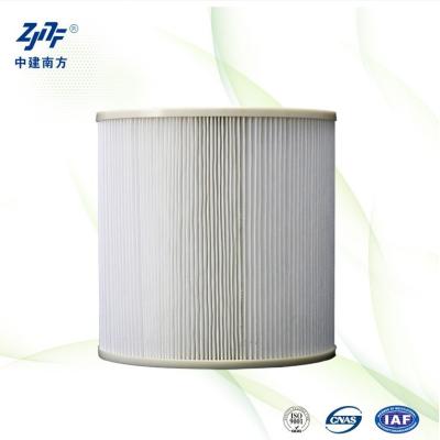 China 99.9% Efficiency Cleanroom HEPA Filter Round Cylinder Smoke Dust Cleaning for sale