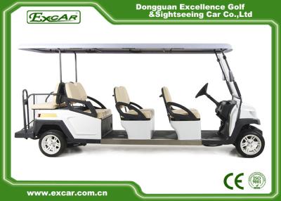 China Chinese Electric Golf Cart 6+2 Seater Off Road Golf Cart Hunting Golf Buggy en venta