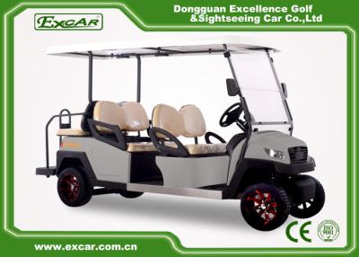China Grey Fuel Type Electric Golf Car With CE Certificate 350A Controller for sale