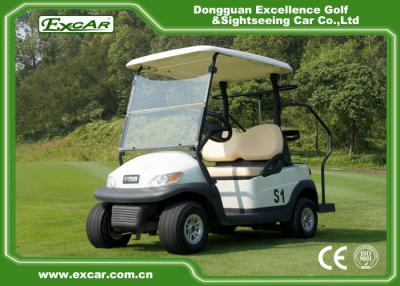 China Assentos pequenos do tamanho dois do carrinho de golfe a pilhas branco da cor 48V à venda