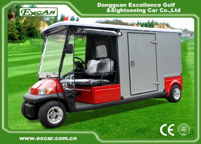 China EXCAR A1H2 / EC Emergency Golf Carts With Closed Cargo Bed Aluminum Chassis for sale