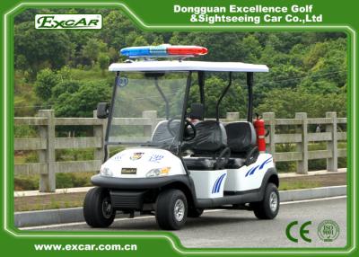 China EXCAR 48V 4 asienta el logotipo modificado para requisitos particulares vehículo eléctrico eléctrico de la patrulla del coche patrulla en venta