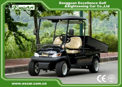 China A1H2 Black Cargo Freight Electric Utility Carts battery powered utility vehicles for sale