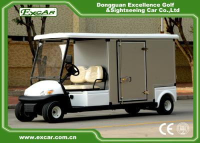 China A companhia de eletricidade branca de EXCAR Carts o carro do alimento com os dois suportes de copo profundos de Seater E-KEY com carga personalizada à venda