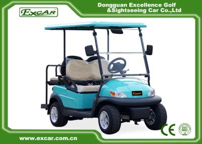China Front / Rear 4 Seats Electric Golf Carts , Battery Powered Electric Caddy Carts for sale