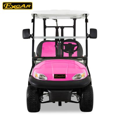 China Battery Powered Custom Electric Golf Carts Vehicle Four Wheeler ADC Motor for sale