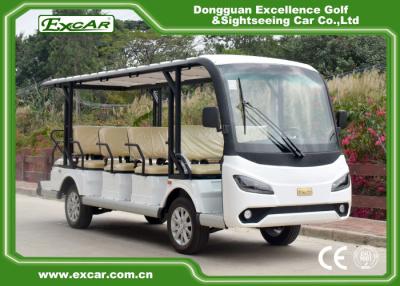 China EXCAR G1S14 Electric Passenger Car 48V Trojan Battery Powered Electriic Sightseeing Bus for sale