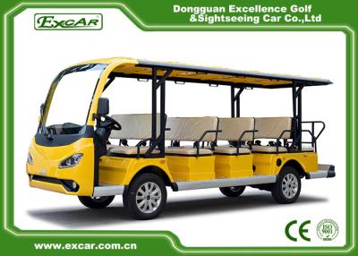 China Small Electric Sightseeing Bus , 7.5KM Motor 72V Trojan Electric Tour Car for sale