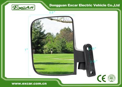 China Durable Excar Golf Cart Folding Side View Mirrors for sale