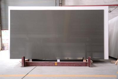 China High Density Grey Quartz Stone Acid Resistant Solid Grey Quartz Countertops for sale