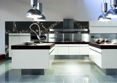 China High Density Grey Quartz Kitchen Countertops Polished Engineered Stone Slabs for sale