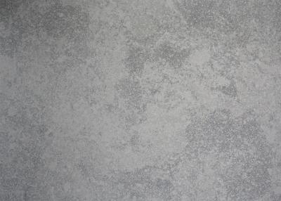 China Floor Tile Window Sill Grey Quartz Stone Honed Surface 93% Natural Quartz 7% Resin for sale