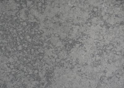 China Polished Surface Gray Quartz Stone Acid Resistant For Kitchen Countertop Block Step for sale