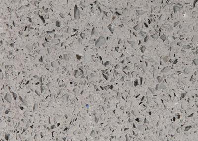 China High Density Colorful Quartz Stone Scratch Resist Polished Surfaces Finished for sale