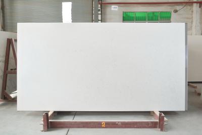 China Artificial Quartz Stone Cararra White Quartz Slab For Kitchen Benchtop And Island for sale