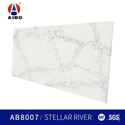 China Size 3200*1800*20mm Engineered Stone Slabs High Hardness SGS&NSF Approved for sale