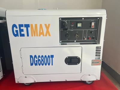 China White 9500T Silent Diesel Generator Electric Start Silent Generator for sale