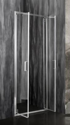 Китай Элегантные двери для душа с хромированным профилем для современных ванных комнат продается