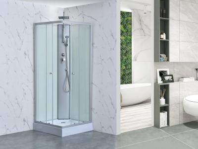 China Luxury 4mm Glass Enclosure For Bathroom 35''X35''X85'' for sale