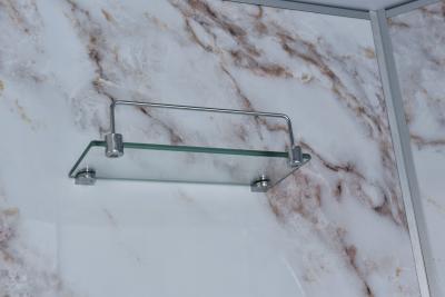 Chine Cadre en aluminium de quart de cercle de salle de bains de clôture blanche de douche à vendre