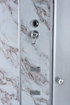 Chine Cadre en aluminium de quart de cercle de salle de bains de clôture blanche de douche à vendre