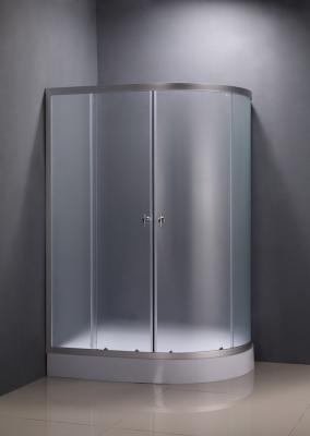 China 1150x800x1950mm 4mm Self Contained Shower Units Silver Aluminum Frame for sale