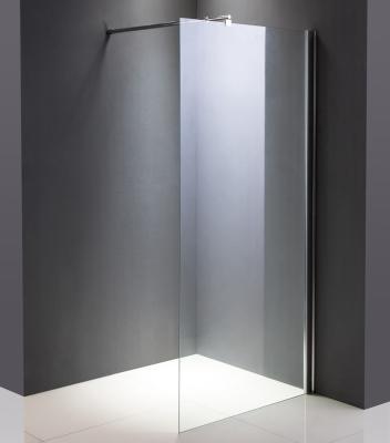 中国 8mmのスライド ガラスのシャワーのドアのChromeの調節可能なフレーム900x2000mm 販売のため