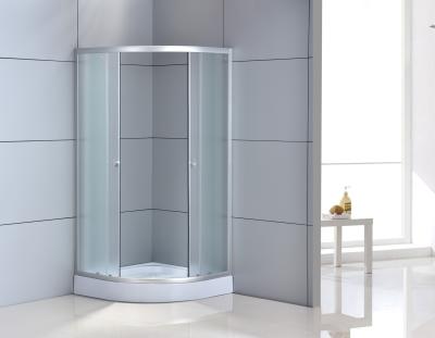 Chine Clôture coulissante faisante le coin blanche 900x900x1950mm de douche à vendre