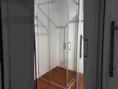 clôtures carrées de douche de 900x900x1900mm avec le plateau 1-1.2mm