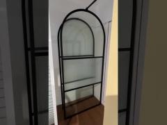 Épaisseur 5 mm 6 mm Casque de douche en verre moderne 2 ans de garantie