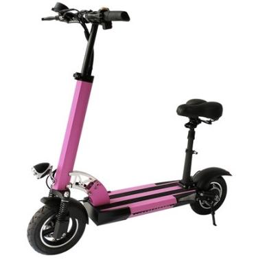 China Hot sale 500w electric scooter powerful 10 inch tire scooters with seat adult best electric scooters wholesale for sale