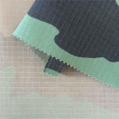China 58/59'' Ripstop Polyester Cotton Camouflage Fabric For Military Jacket for sale