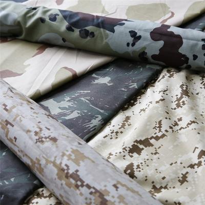China 200gsm Blue Camo Fabric Purple Camouflage Material Twill 3/1 for sale