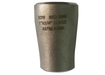 China SS 304 SCH10 Reducing Butt Weld Pipe Fitting Stainless Steel Concentric for sale
