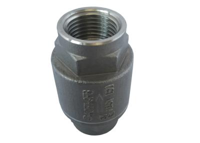 China Female Threaded 2PC Vertical Spring Loaded Check Valve 1/4