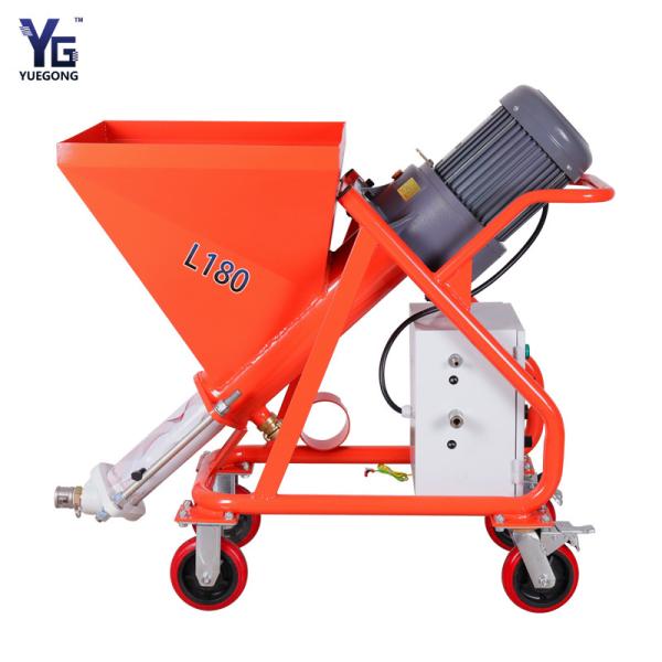 Quality Fire Retardant Coating Insulation Mortar Spraying Machine 12.5L/Min With Hopper L180 for sale