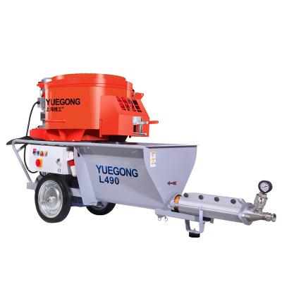 China Electric Mortar Mixing Spraying Machines Concrete Cement Plastering Sprayer for sale