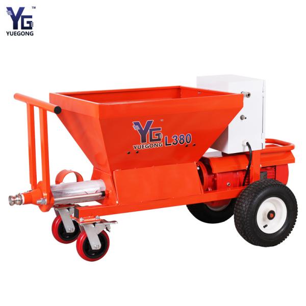 Quality Thick Fireproof Paint Dry Mix Mortar Cement Plastering Spray Machine 5.5kw 16L/Min Flow for sale