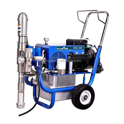 China Blue Color Mix Paint Sprayer Fireproof Water-based Paint Dilutive Volatile Paint Coating Airless Spray Machine System for sale
