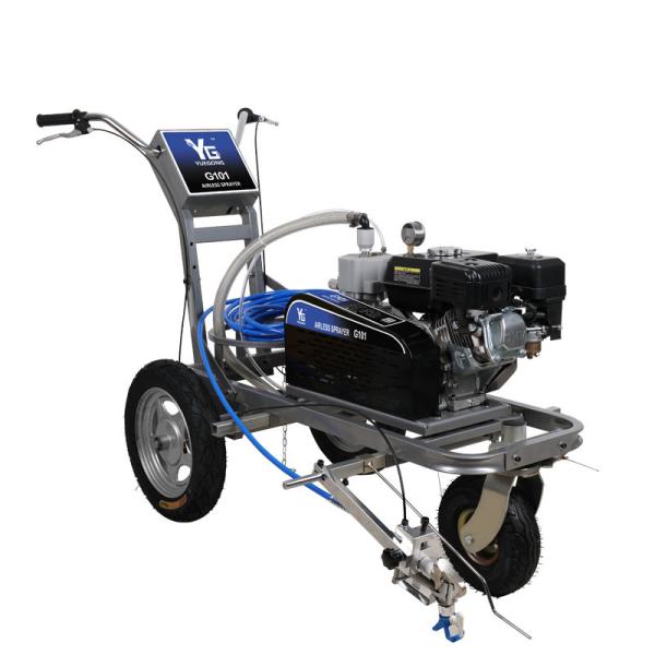 Quality 22Mpa Pressure Road Marking Machine 5.5HP Traffic Line Painting Equipment for sale