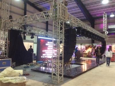 China Hanging Line Speaker Box Stage Roof Truss System Hanging LED Screen Facilities for sale