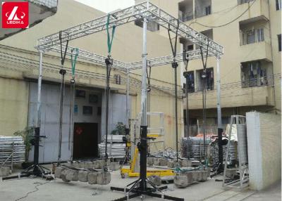 China Portable Elevator Tower Truss System Moving Light Truss Stands for sale