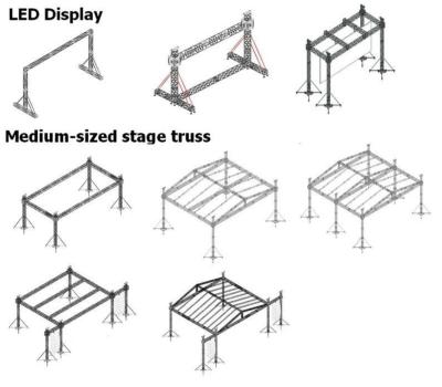 China Recycle Lightweight Aluminium Truss For Exhibitions Promotion Events for sale
