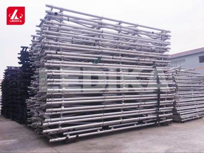 China Long Span Outdoor Aluminum Foldable Arched Roof Scaffold Truss For Exhibition for sale