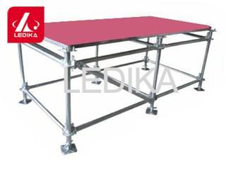 China Aluminum Stage Platform , Outdoor Mobile Steel Layher Wooden Frame Stage for sale