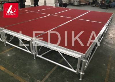 China 2019 New Born Superior Quality Plywood DIY Portable Stable Folding Stage for sale