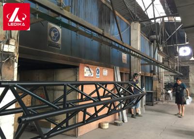 China tornillo cuadrado de aluminio ligero del negro del braguero de 390m m para la feria profesional en venta