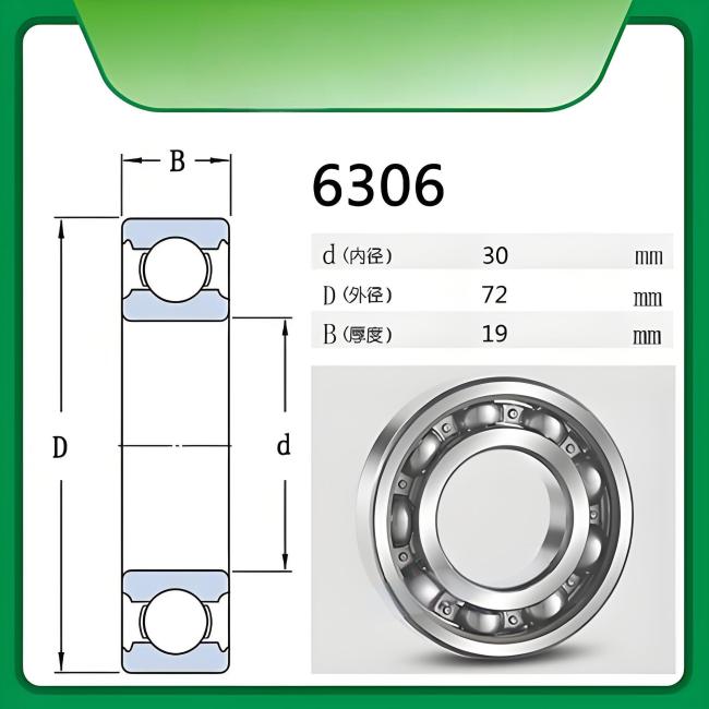 Miniature Bearings 6306 - High precision industrial bearing